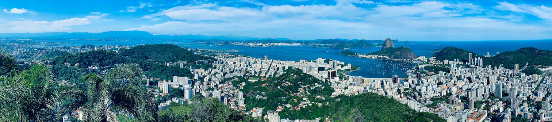 Rio de Janeiro, Brazil, seen across the water